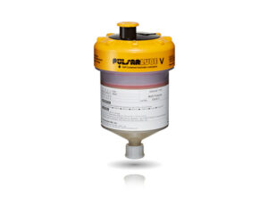 Front view of the Pulsarlube V250 single-point automatic lubricator