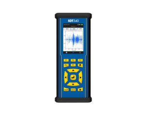 SDT340 handheld ultrasound and vibration data collector for industrial condition monitoring
